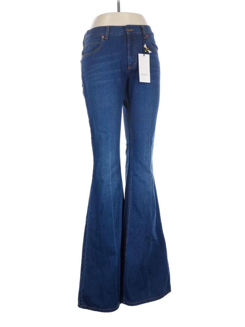 Gucci Butterfly Embroidered Jeans | Alessandro Michael | SS2017 | - 455955 XR462